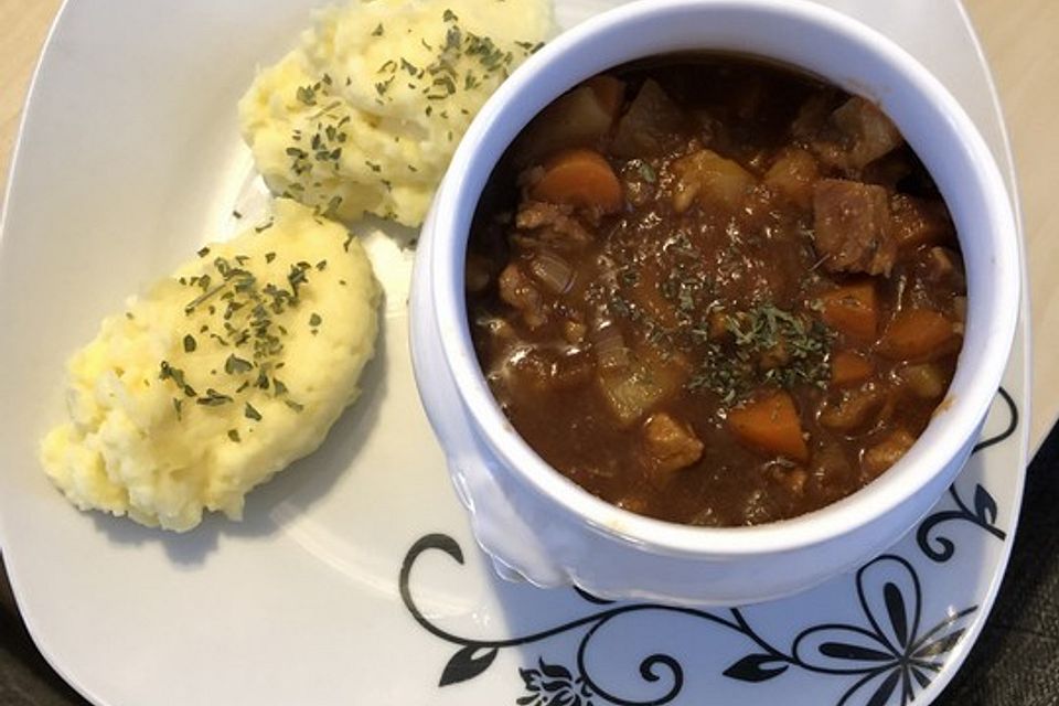 Irish Stew aus Beef and Guinness