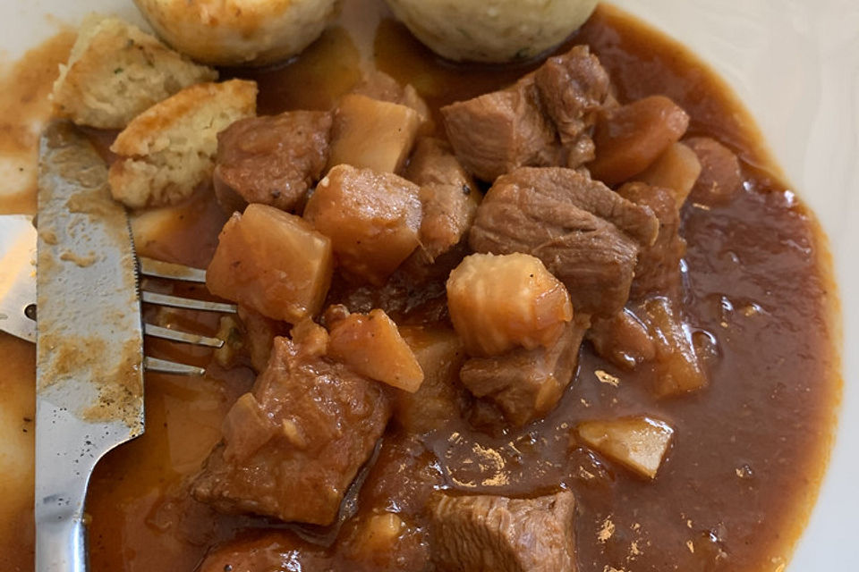 Irish Stew aus Beef and Guinness