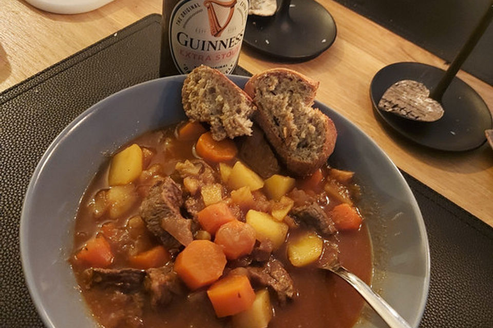 Irish Stew aus Beef and Guinness