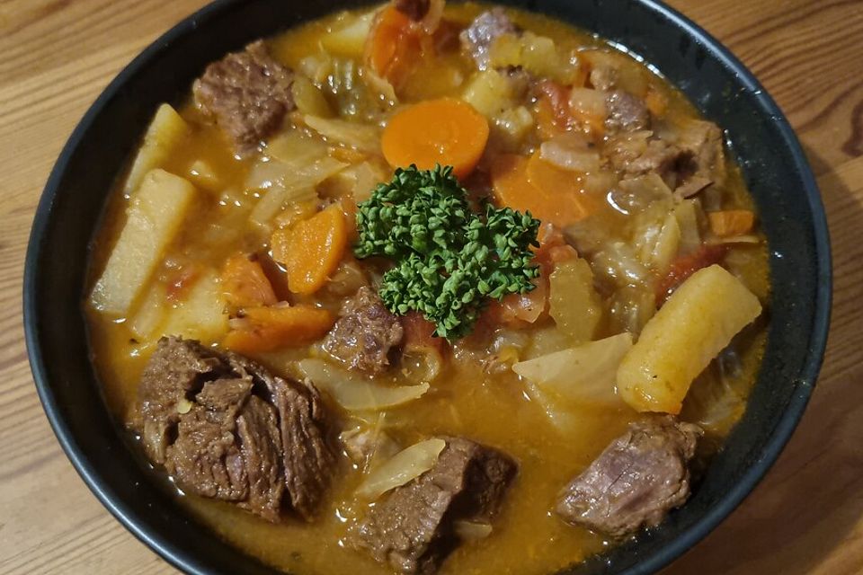 Irish Stew aus Beef and Guinness