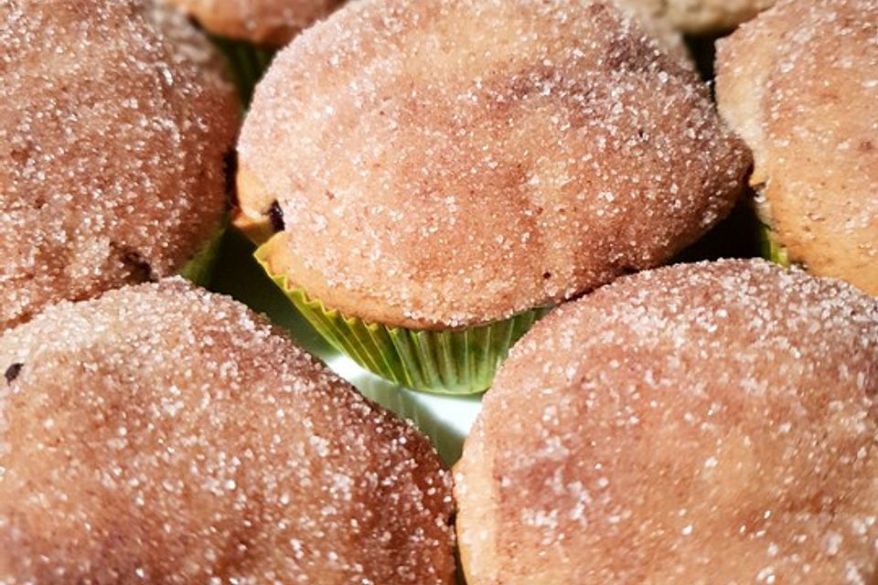 Nutella-Zimt-Muffins