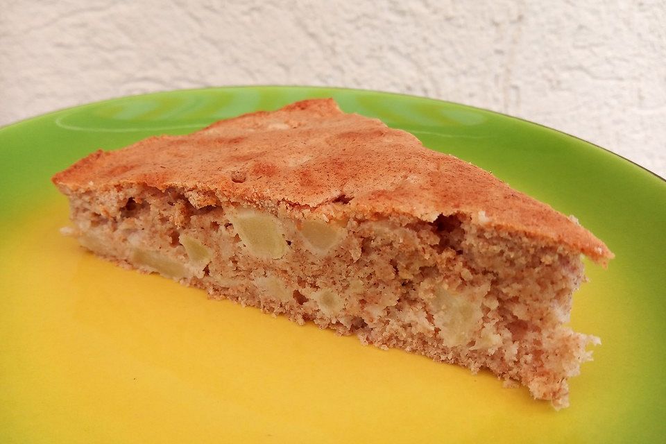 Low Fat Apfelkuchen mit Stevia