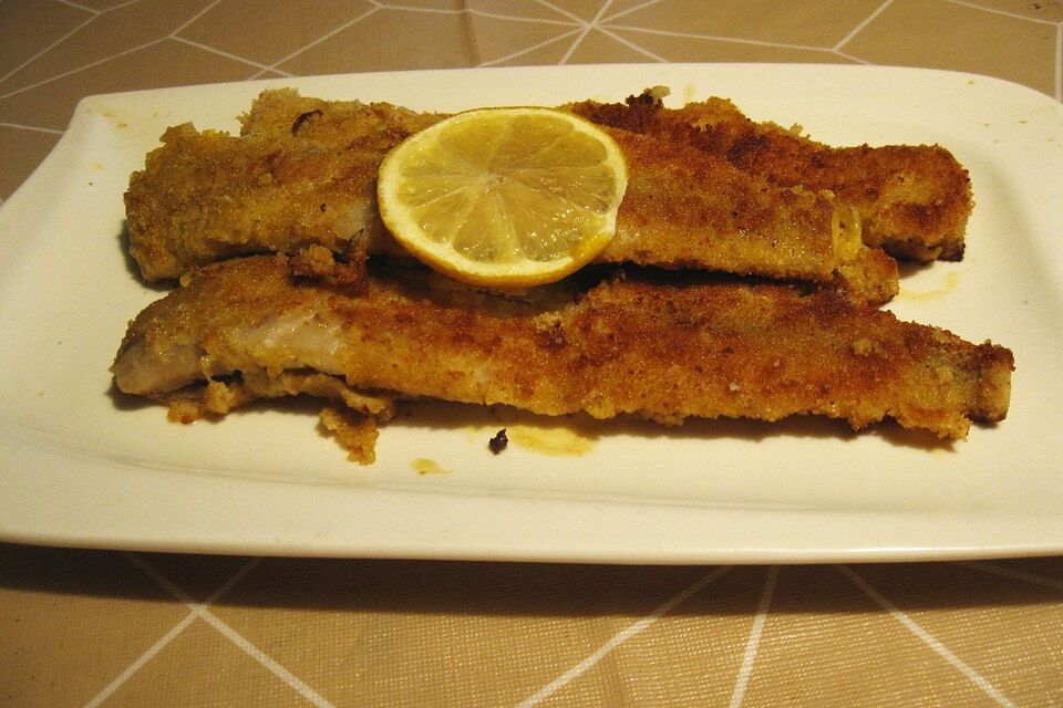 Pangasius Filet mit Mandelmehl-Panade a la Didi