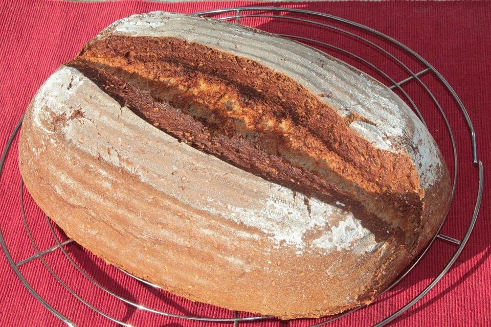 Sesam-Molke-Dinkel-Vollkornbrot