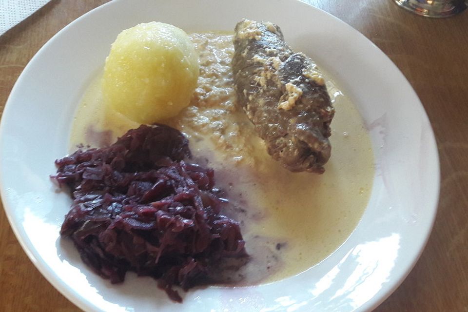 Rindsrouladen einfach und lecker