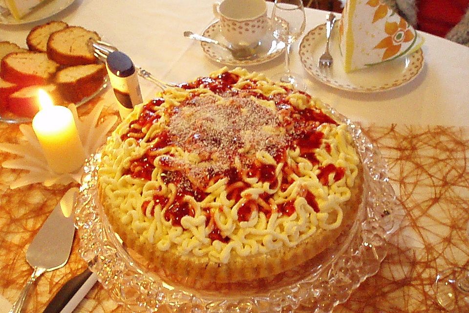 Spaghetti-Torte