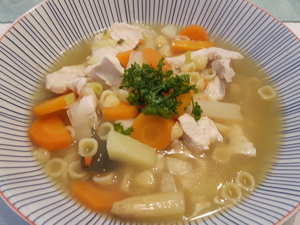 Schnelle Hühnersuppe von NatuerlichLecker | Chefkoch