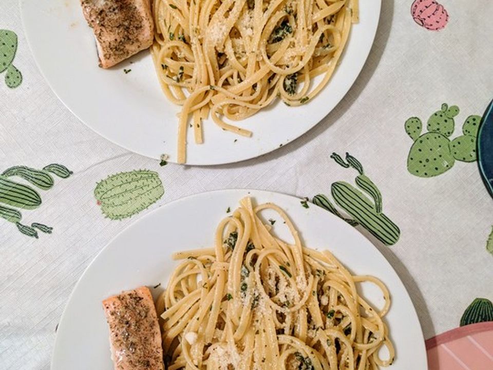Tagliatelle mit Zitronensauce von kesil| Chefkoch