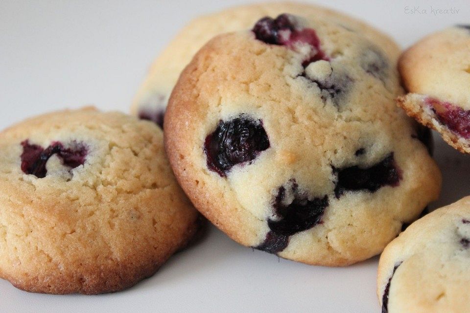 Vegane Blueberry Cookies à la Briinchen