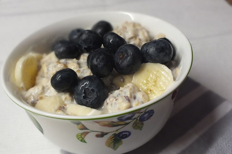 Overnight Oats - gepimptes Bircher-Müsli