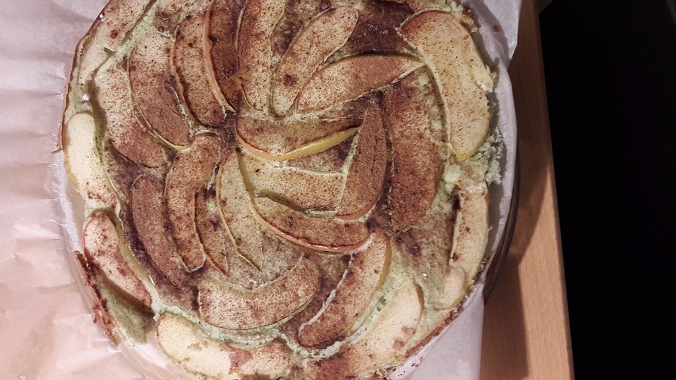 Kalorienarmer Fitness Apfelkuchen (High Protein) von Venifica