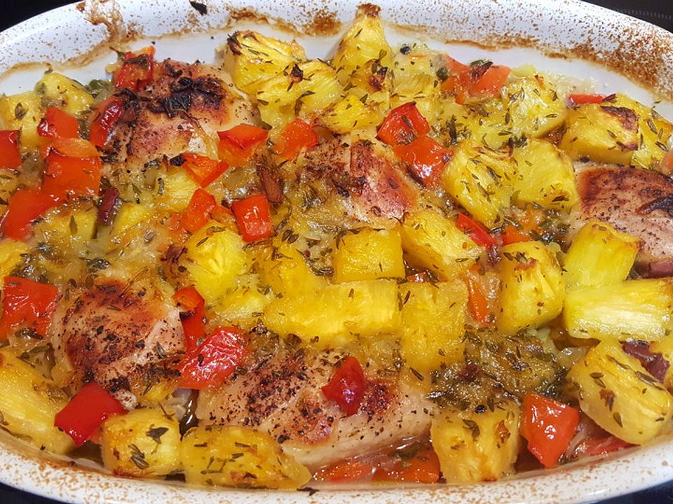 Hähnchen mit Ananas| Chefkoch