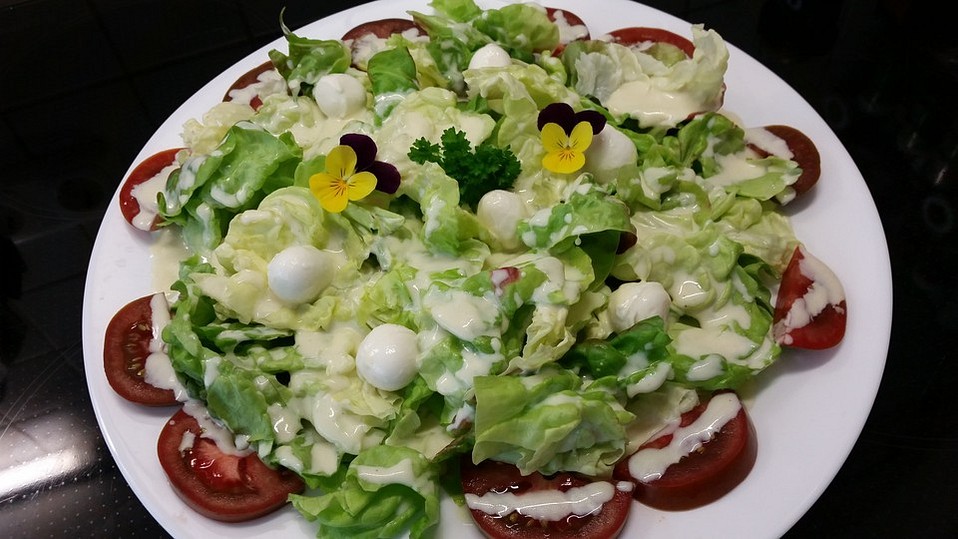 Leichtes Joghurtdressing mit Honig von Ghettokalle