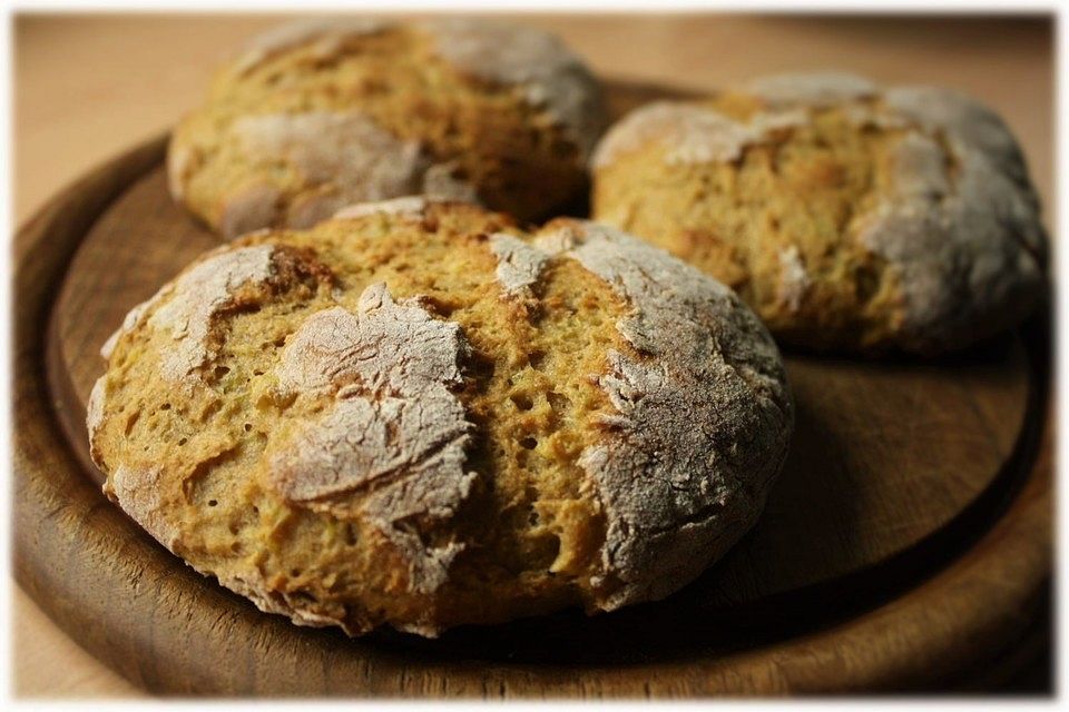 Einkorn-Kartoffel-Brötchen