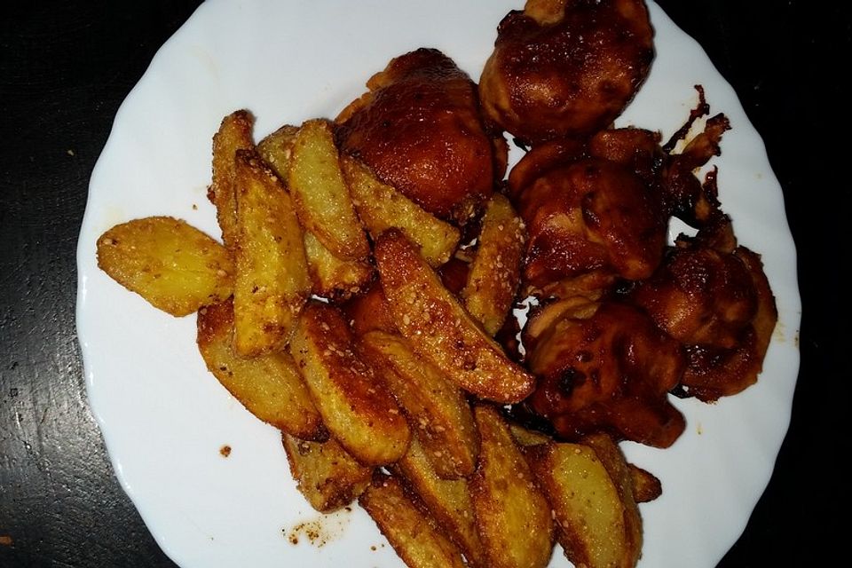 Vegane Karfiol-BBQ-Wings