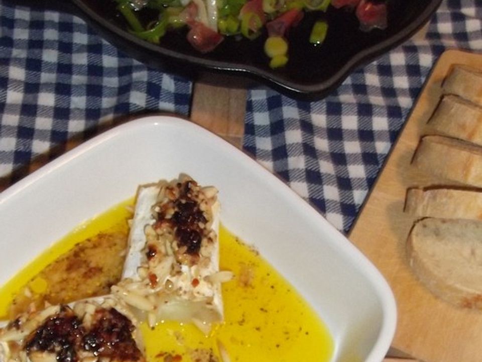 Gratinierter Ziegenkäse mit Mandel-Honig-Kruste von Ines_und_Thomas ...