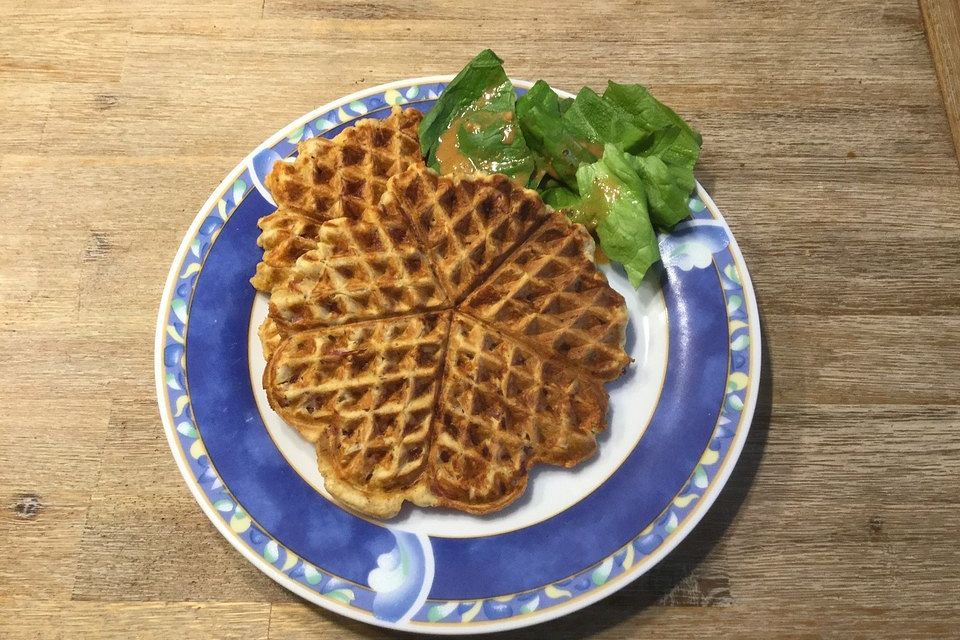 Pizza Waffeln