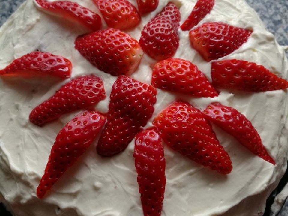 Erdbeer-Mascarpone-Torte von miamilly| Chefkoch