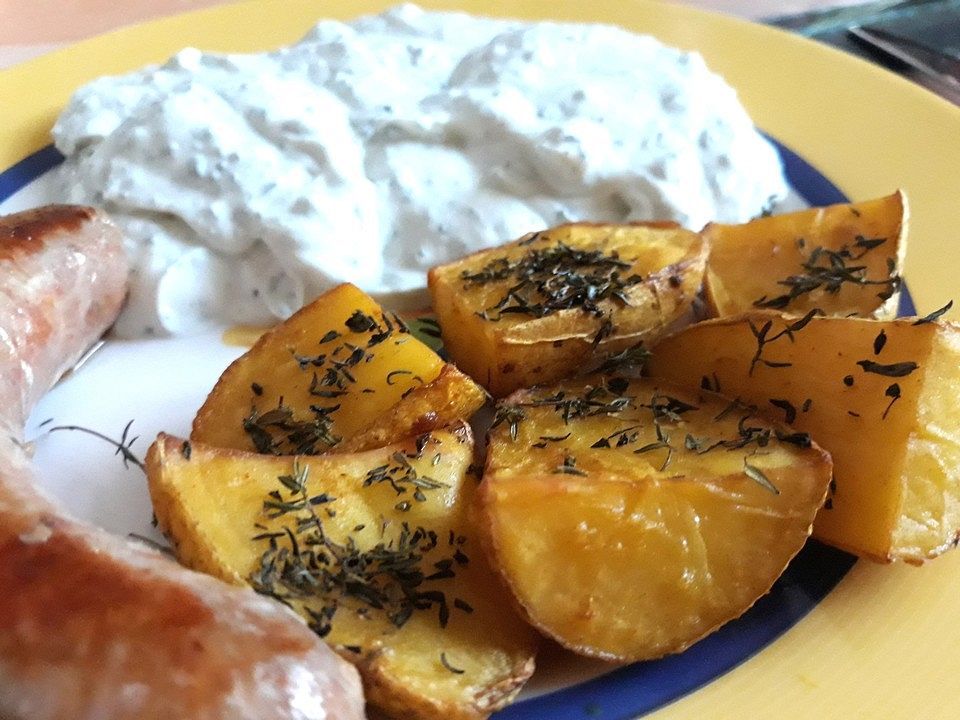 Gewürzkartoffeln mit Quark-Dip von Esslust| Chefkoch