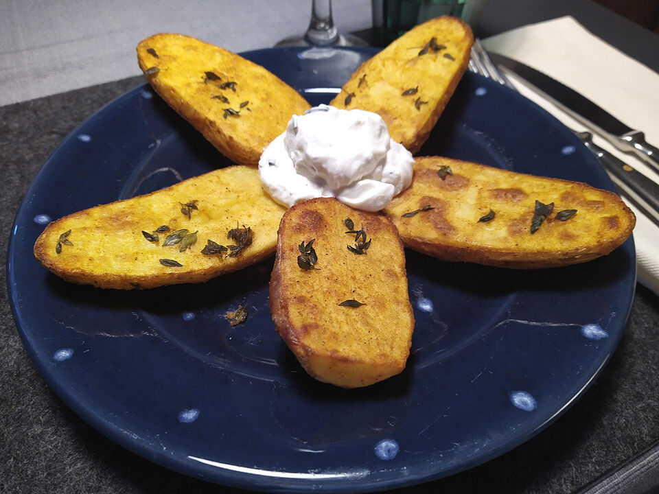 Gewürzkartoffeln mit Quark-Dip von Esslust| Chefkoch
