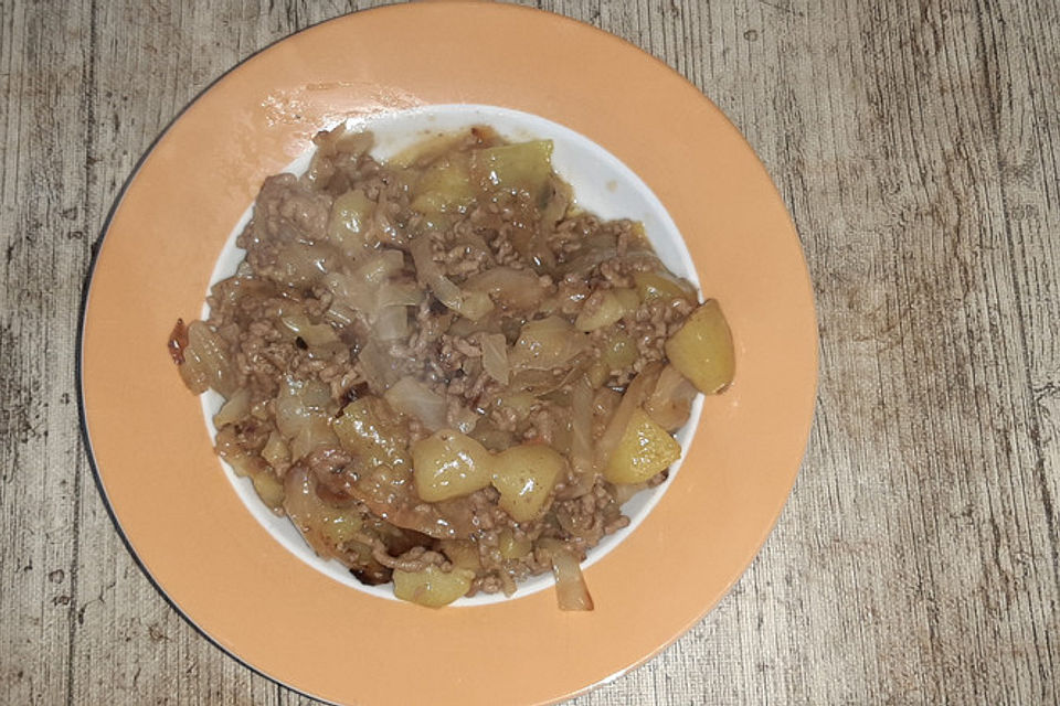 Hackfleisch-Kraut-Pfanne