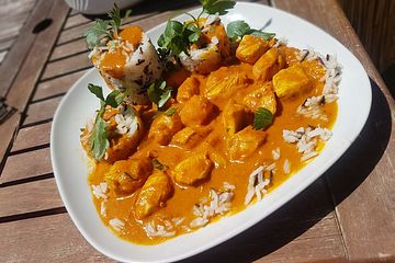 Indisches Chicken Mango Curry Von Missaleystair Chefkoch