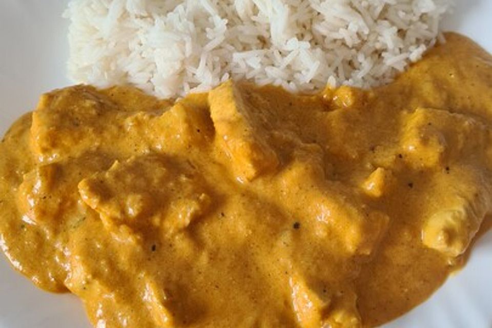 Indisches Chicken-Mango-Curry