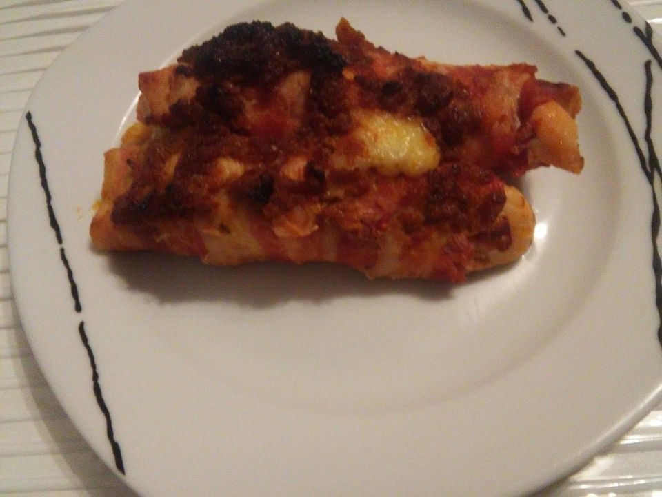 Gefüllte Hähnchenbruststreifen im Baconmantel von moeppi1904| Chefkoch