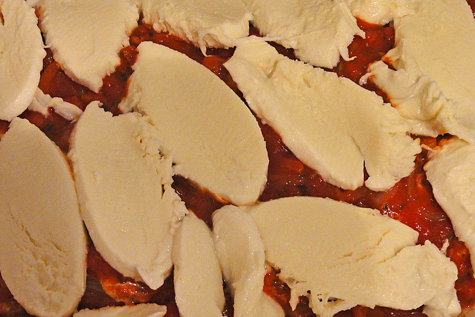 Cannelloni mit Frischkäse - Paprika - Füllung