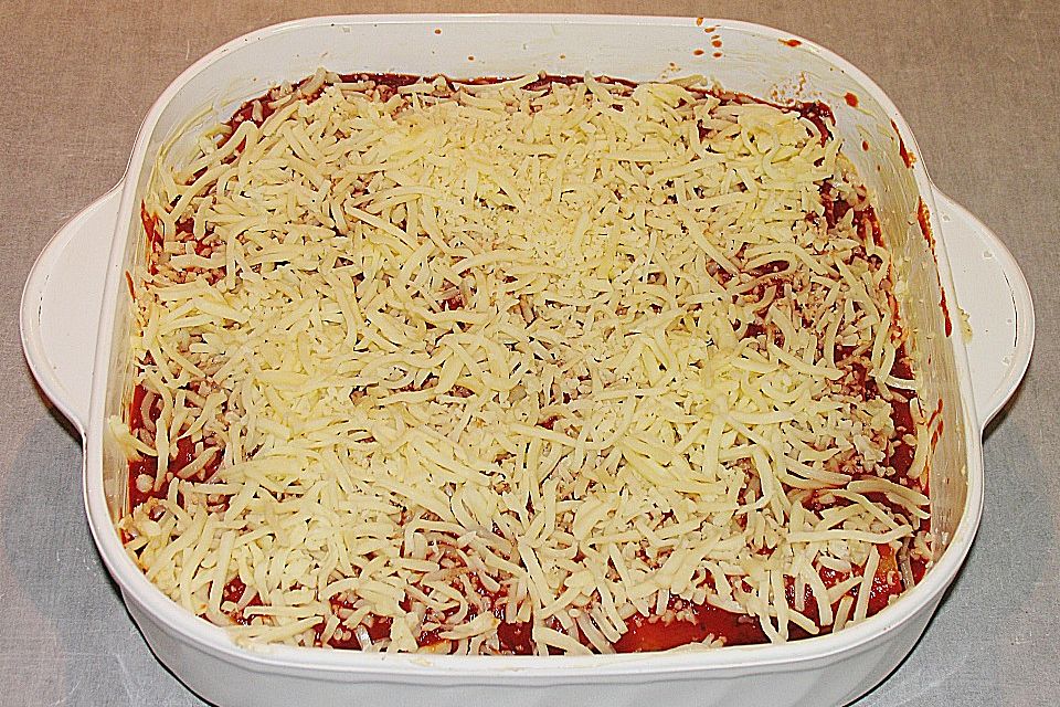 Cannelloni mit Frischkäse - Paprika - Füllung