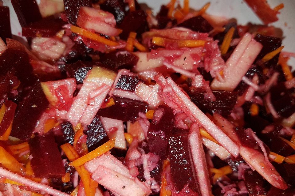 Rote-Bete-Salat - der Winterrohkostsalat