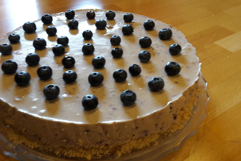 No-Bake Heidelbeertorte