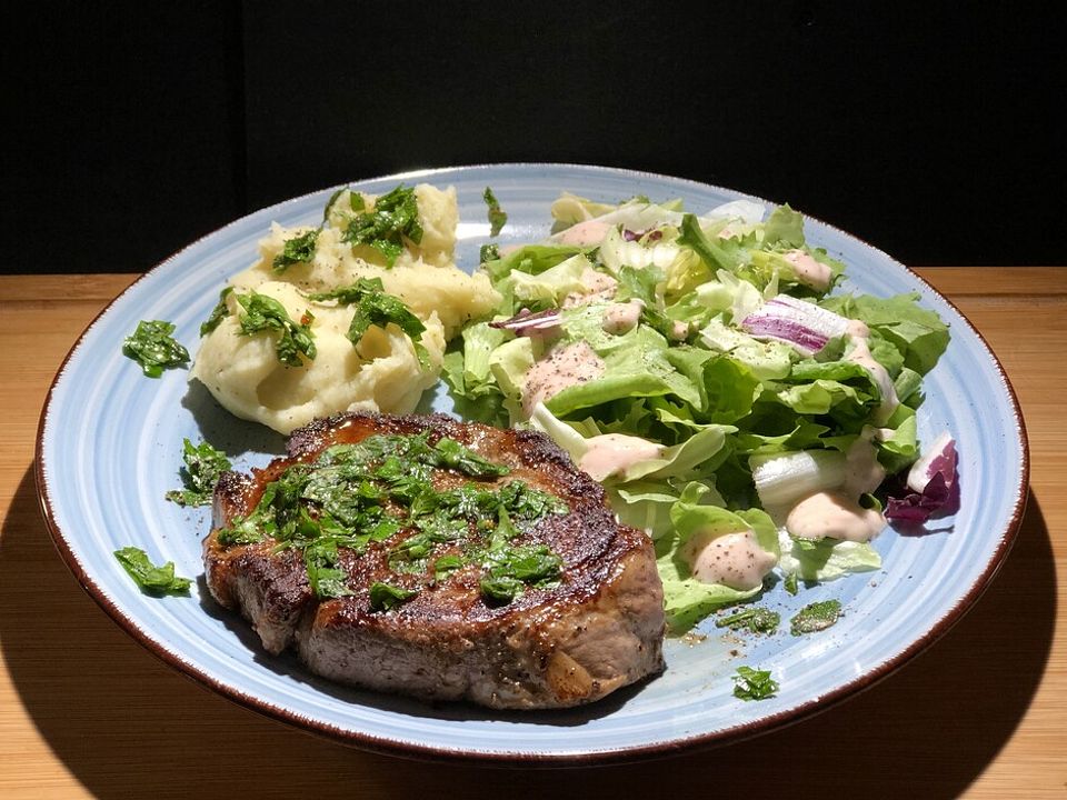 Kräuter - Nackenkoteletts| Chefkoch Kräuter - Nackenkoteletts| Chefkoch