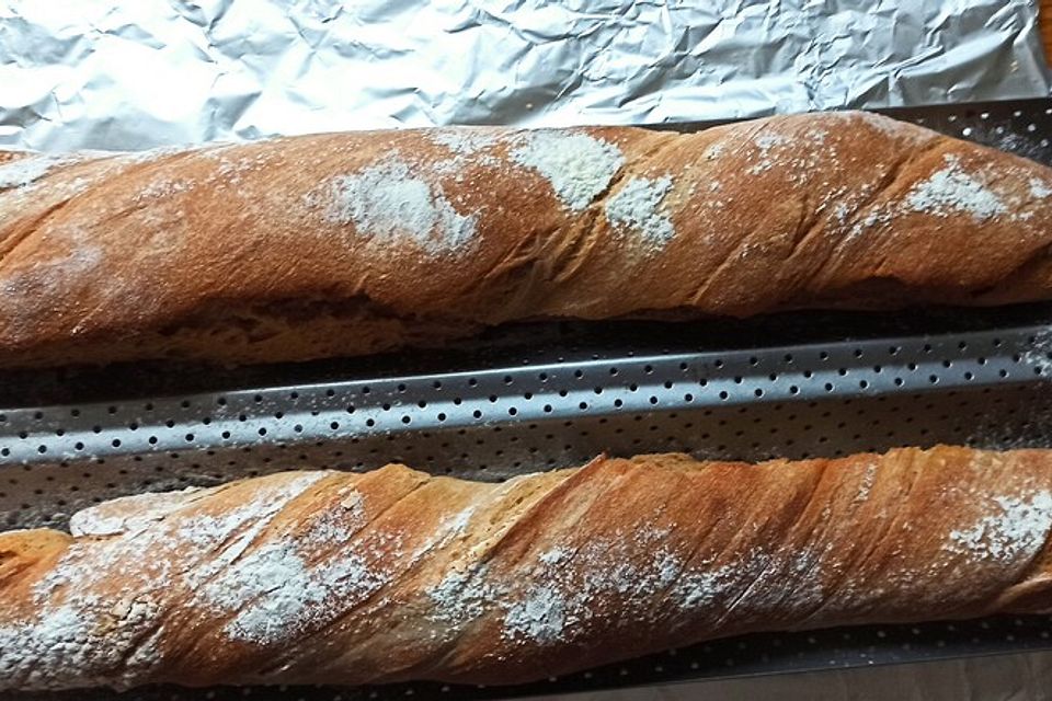 Gedrehtes Baguette