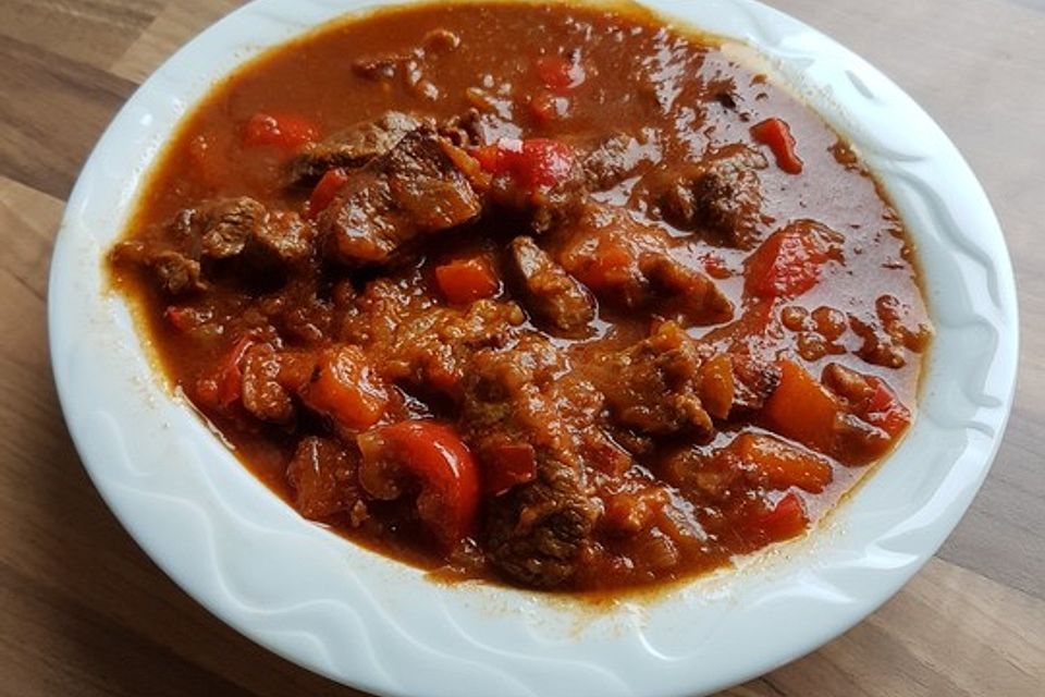 Paprika-Gulasch