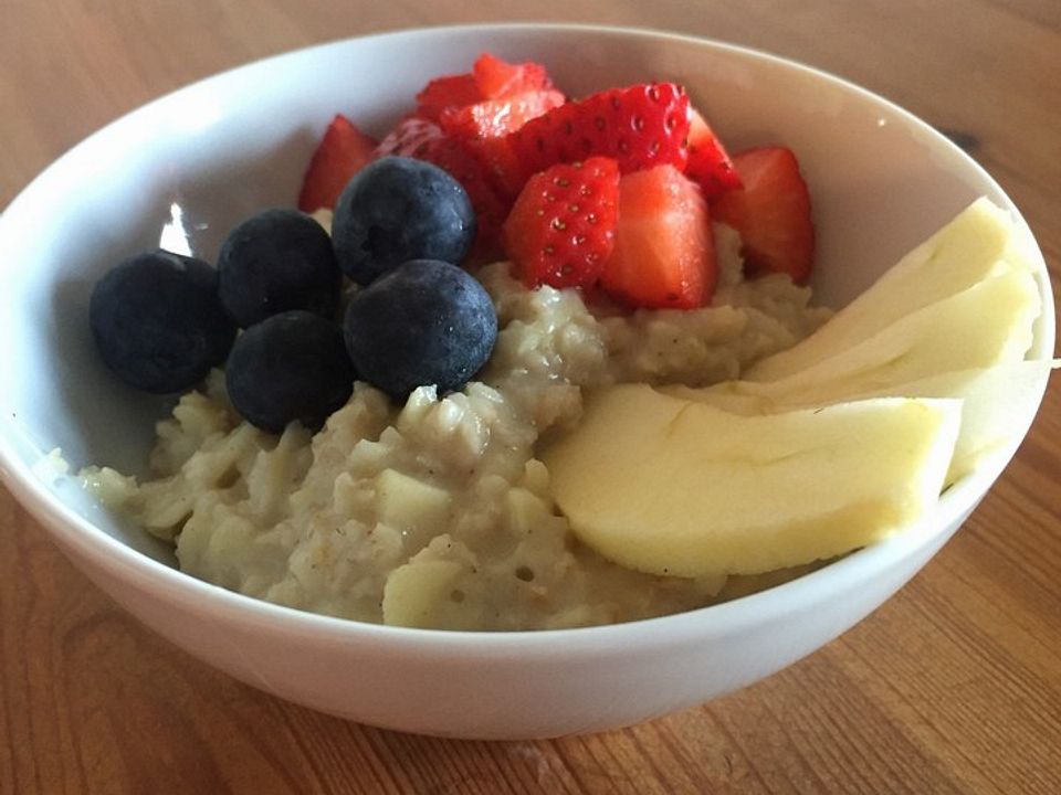 Apfel-Zimt-Porridge von JessicaWilliams | Chefkoch