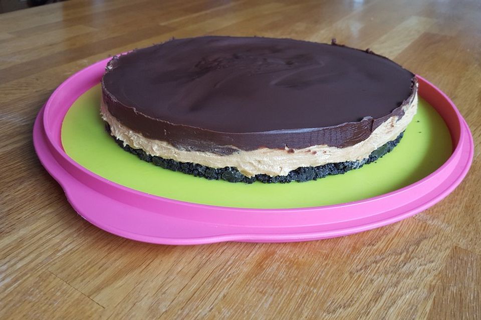 Oreo-Erdnussbutter-Torte