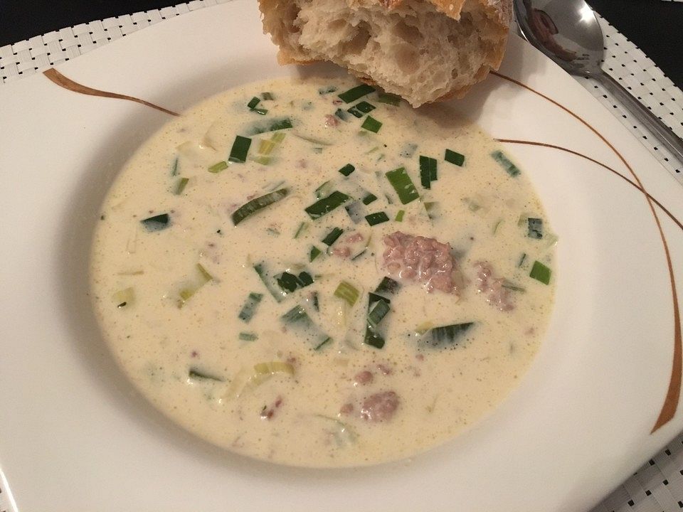 Porree - Käse - Suppe von fatma4| Chefkoch Porree - Käse - Suppe von fatma4| Chefkoch