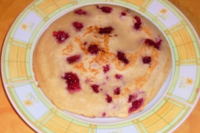 Mandelmehl-Himbeer-Pfannkuchen à la Didi von dieterfreundt| Chefkoch