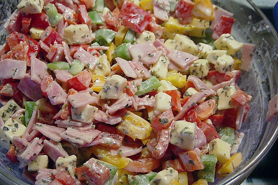 Paprika - Käse - Salat