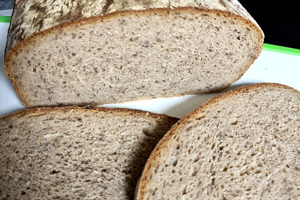 Roggen-Dinkel-Sauerteigbrot