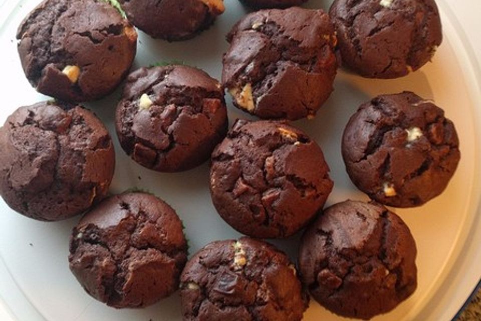 Triple Chocolate Muffins