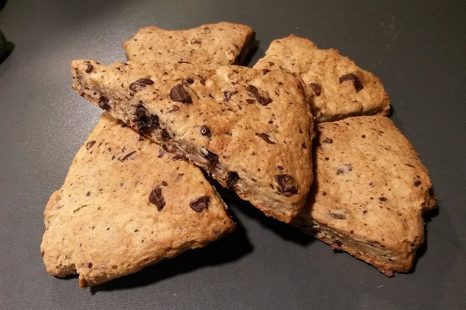 Schokoladen Scones - Riesen Cookie