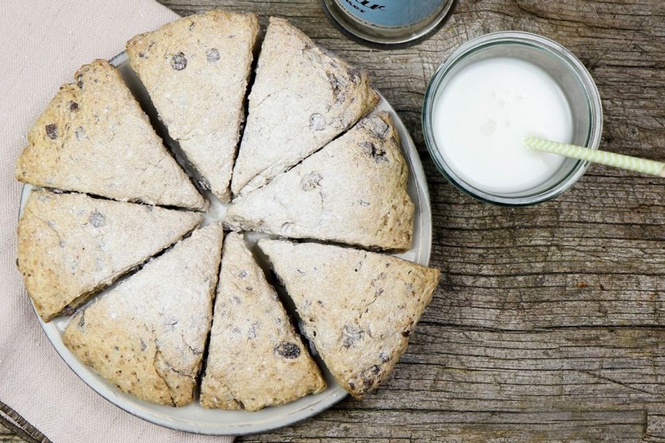 Schokoladen Scones - Riesen Cookie