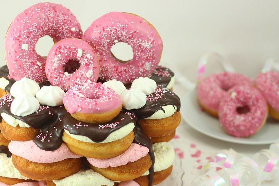 Donut Party Kuchen