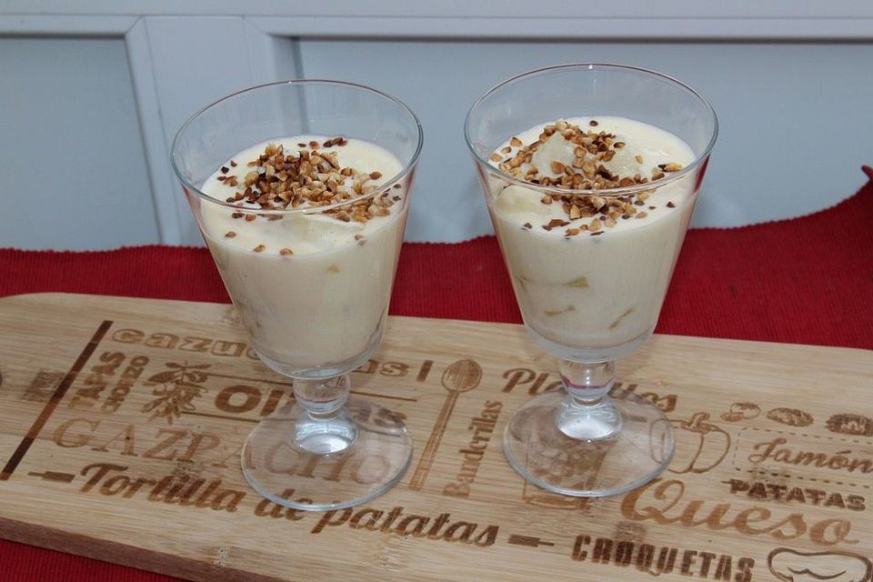 Ananas-Pudding auf einfache Art Ananas-Pudding auf einfache Art