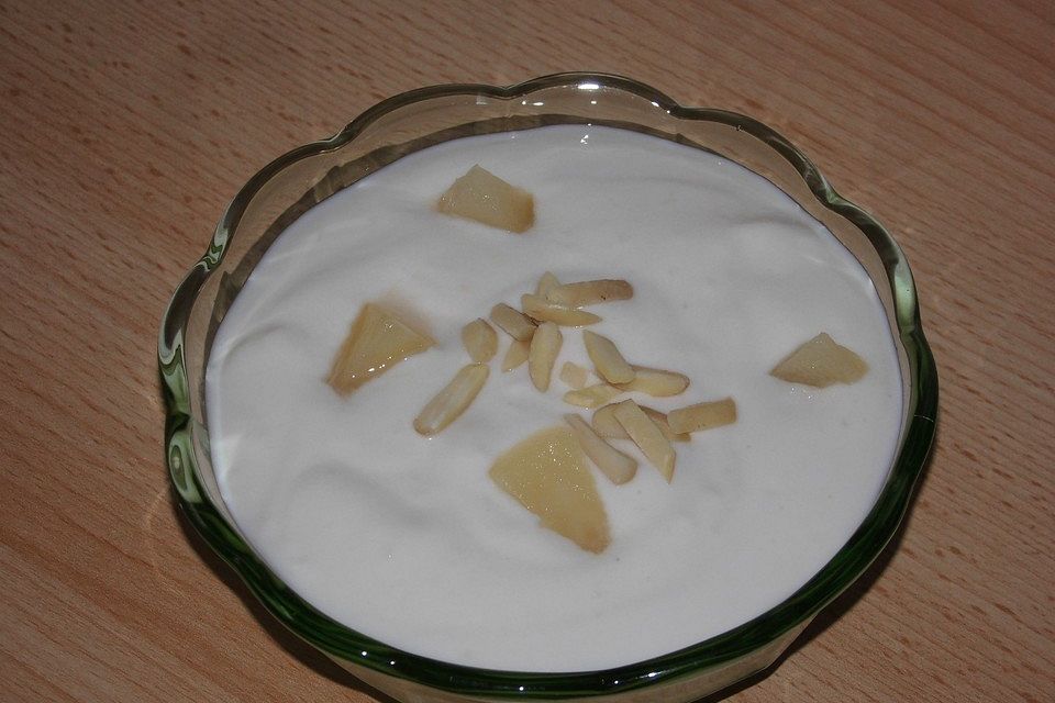 Ananas-Pudding auf einfache Art Ananas-Pudding auf einfache Art