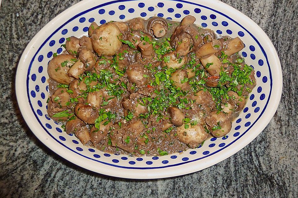 Tapas - Champignones al jerez