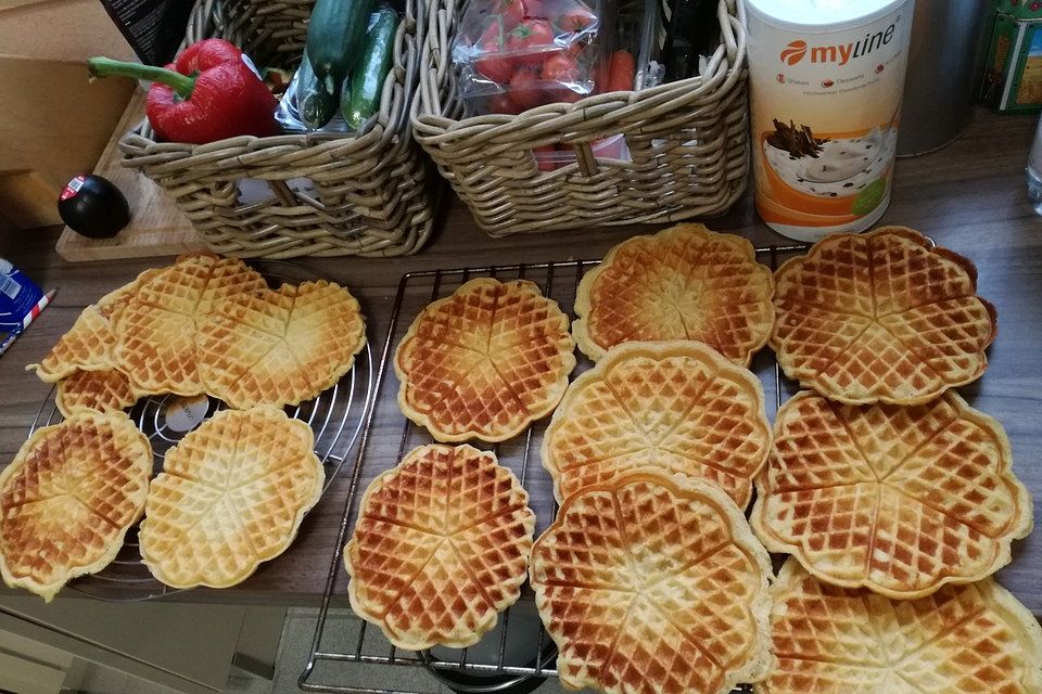 Fitness-Waffeln mit viel Eiweiß