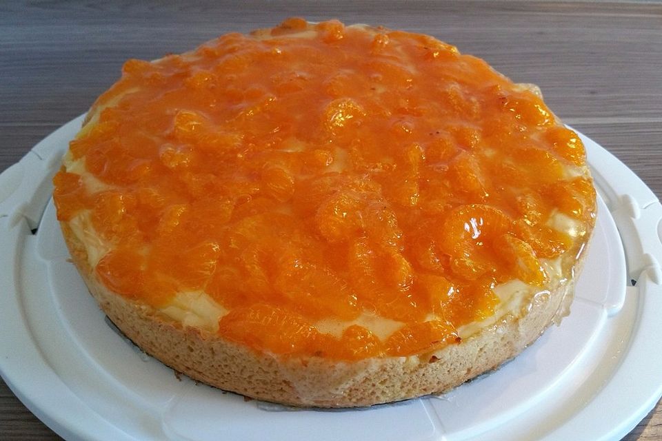 Mandarinen-Schmand-Kuchen